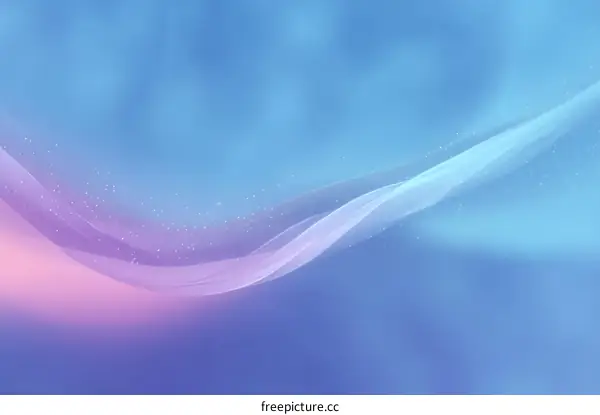Abstract Gradient Color Flowing Design