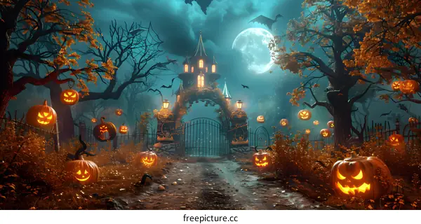 Spooky Halloween Night