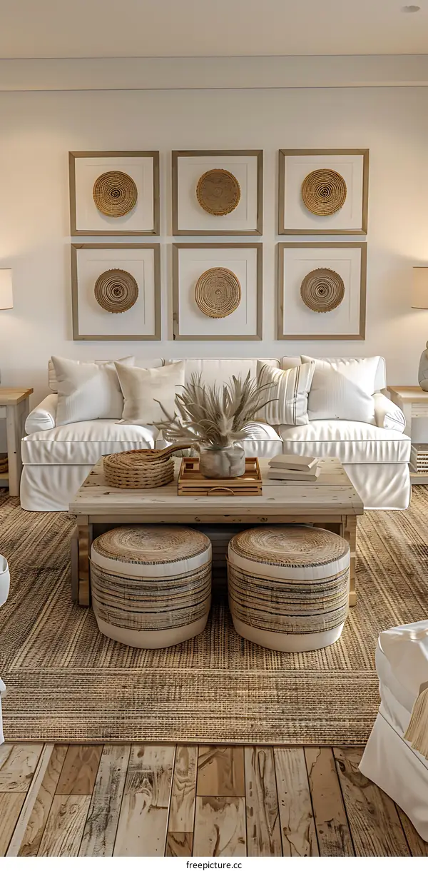 Ikea style living room