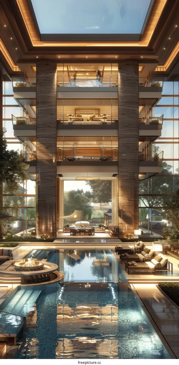 Luxurious Home Interior with Designer Furnishings