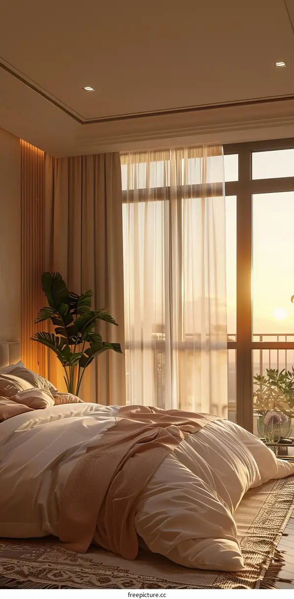 Sunrise Bedroom Interior Design