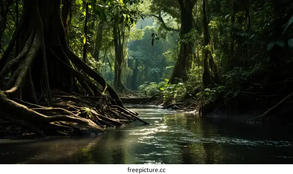 The Gnarled Roots of the Jungle Trees