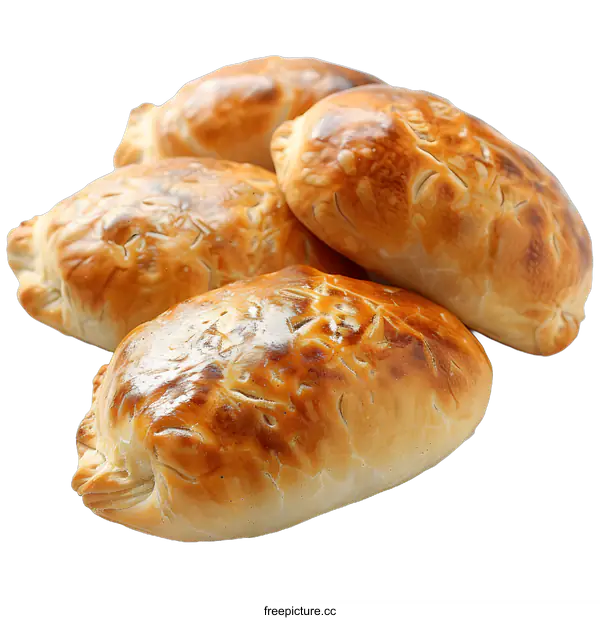 [Transparent Background PNG]Freshly baked pastries on a white background