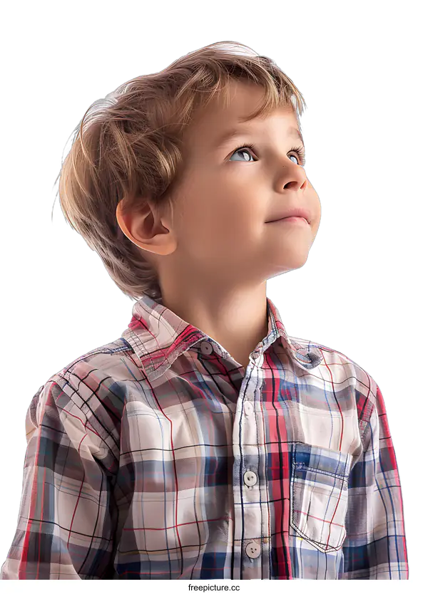 [Transparent Background PNG]Portrait of a boy