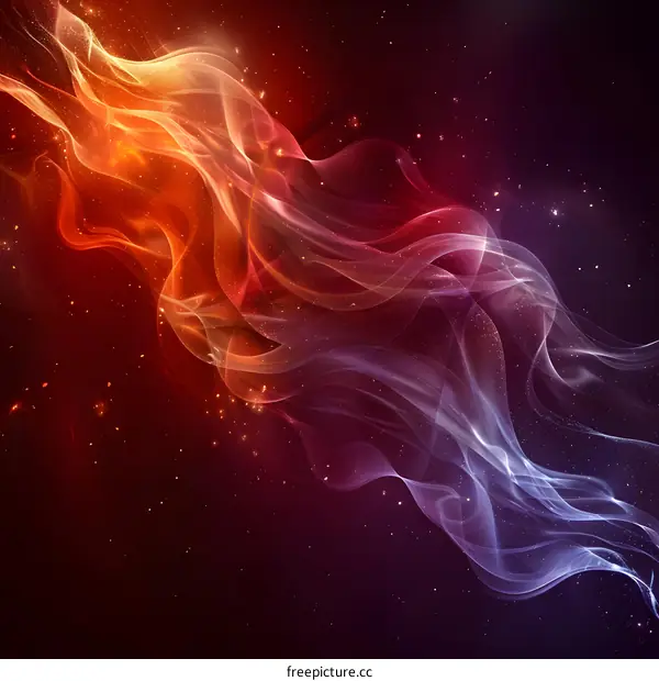 Cosmic Flow Abstract Background