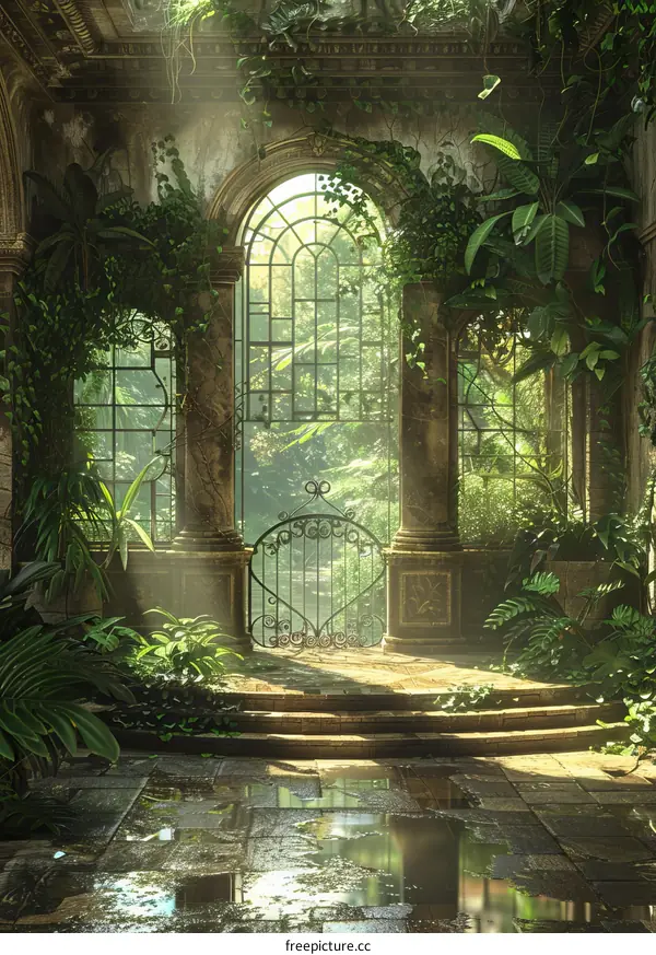 Mystical Garden Entrance