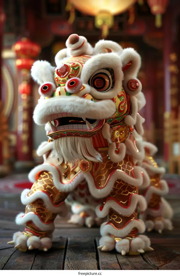 Lion dance