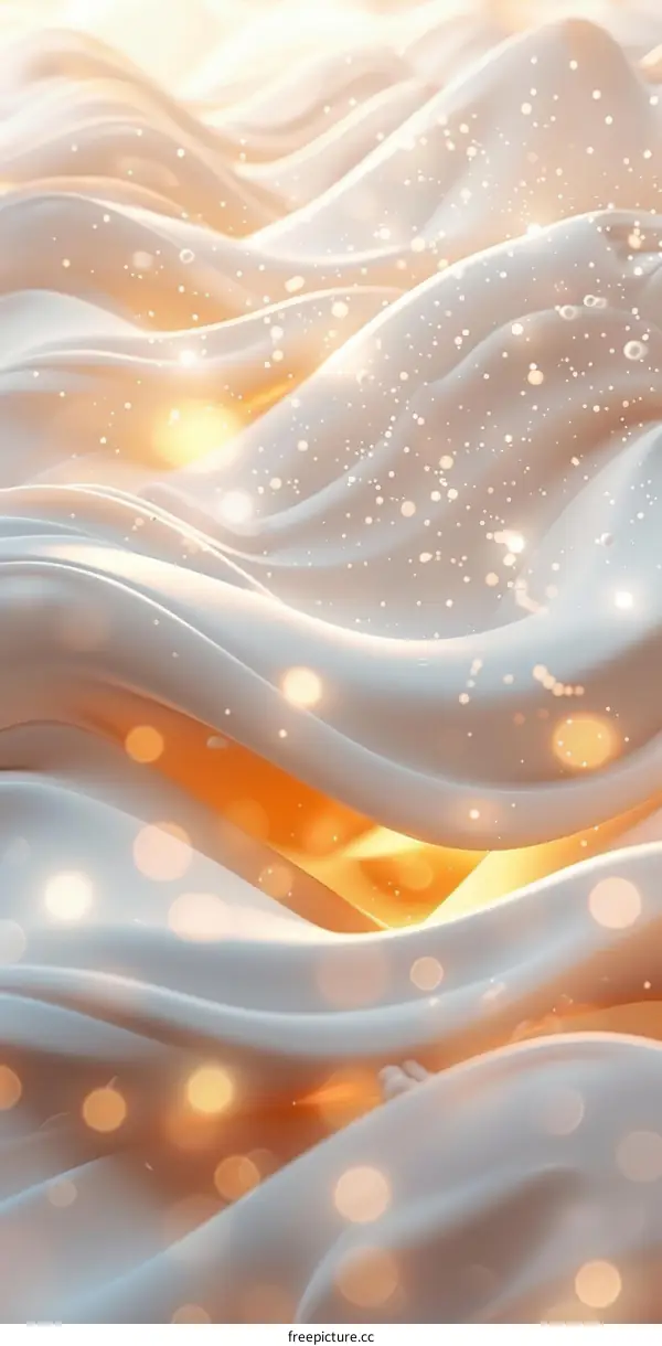 Abstract Flowing Fabric Texture Design