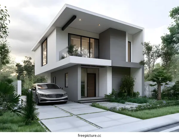 Modern House Design with Minimalist Architecture