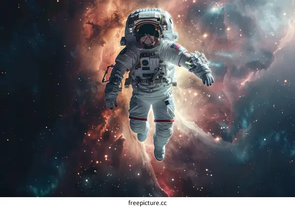Astronaut in Deep Space Exploration