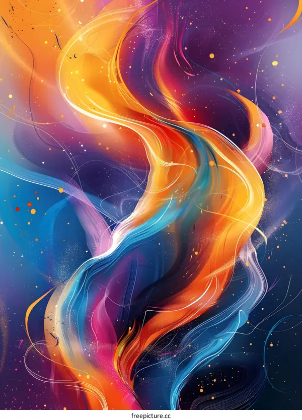 Colorful Flames