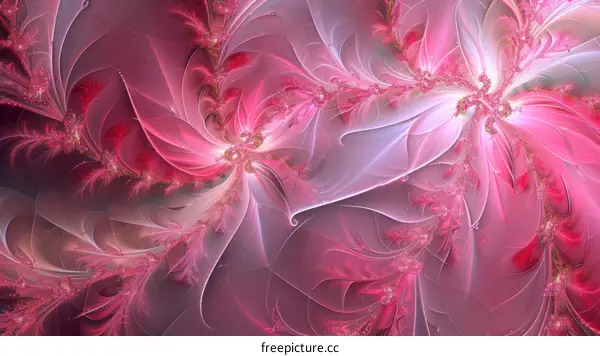 Pink and purple flower petals
