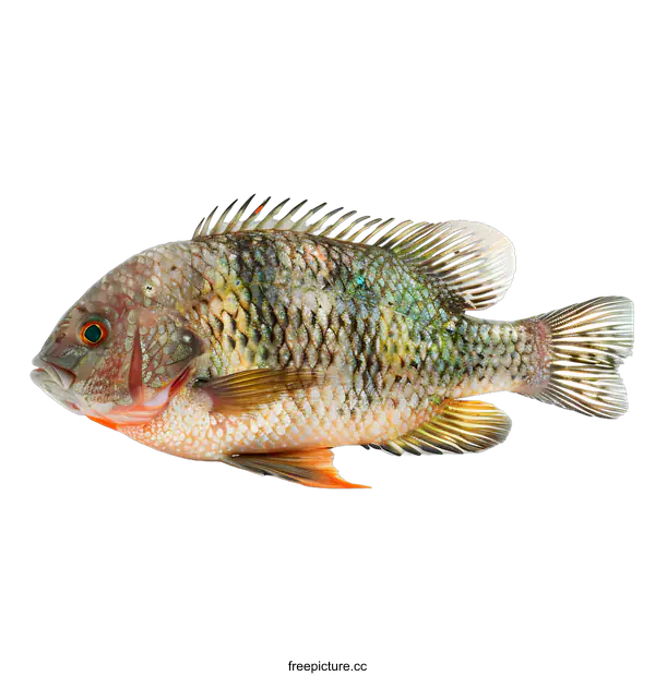 [Transparent Background PNG]Fresh Fish on White Background