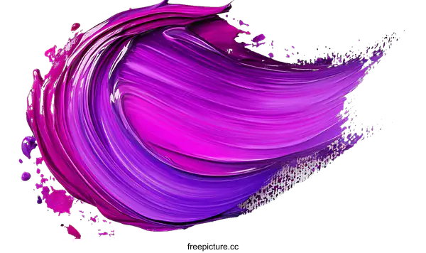 [Transparent Background PNG]Abstract Paint Swirl Art Design