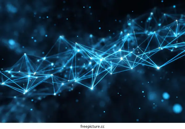 Abstract Network Connections Illustration