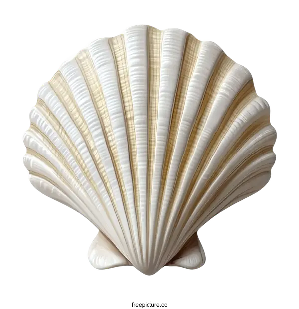 [Transparent Background PNG]Elegant Seashell Decorative Object