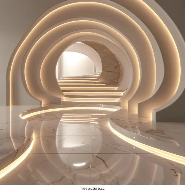 Modern Abstract Architecture Interior Design