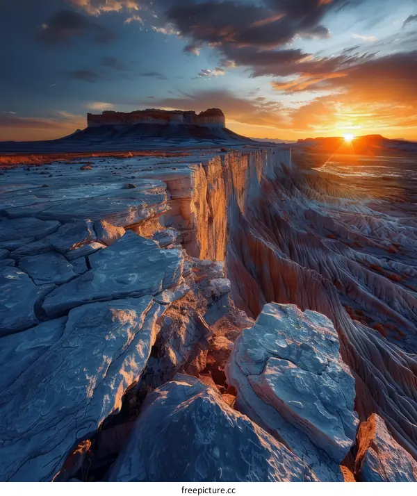 Mesas and Canyons in the American Southwest