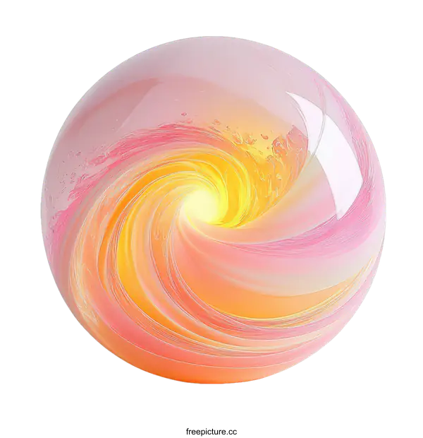 [Transparent Background PNG]Abstract Colorful Sphere Design