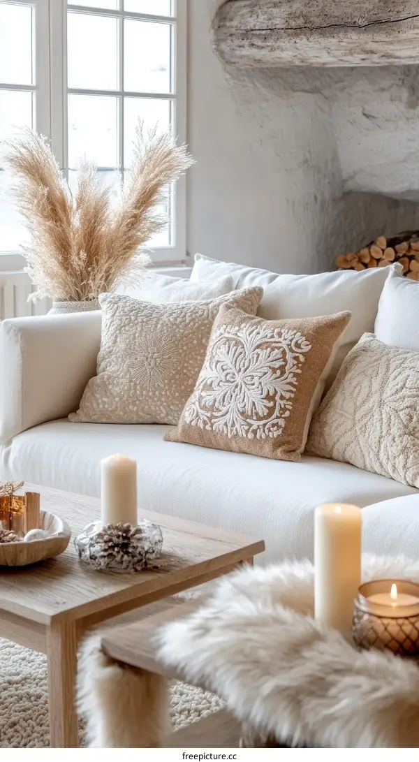 Cozy Living Room Decor with Neutral Tones