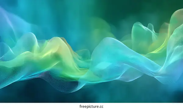 Abstract Flowing Lines Background Design