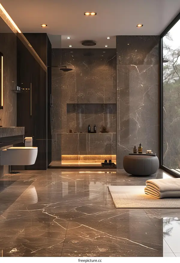 Modern Luxury Bathroom Interior Design