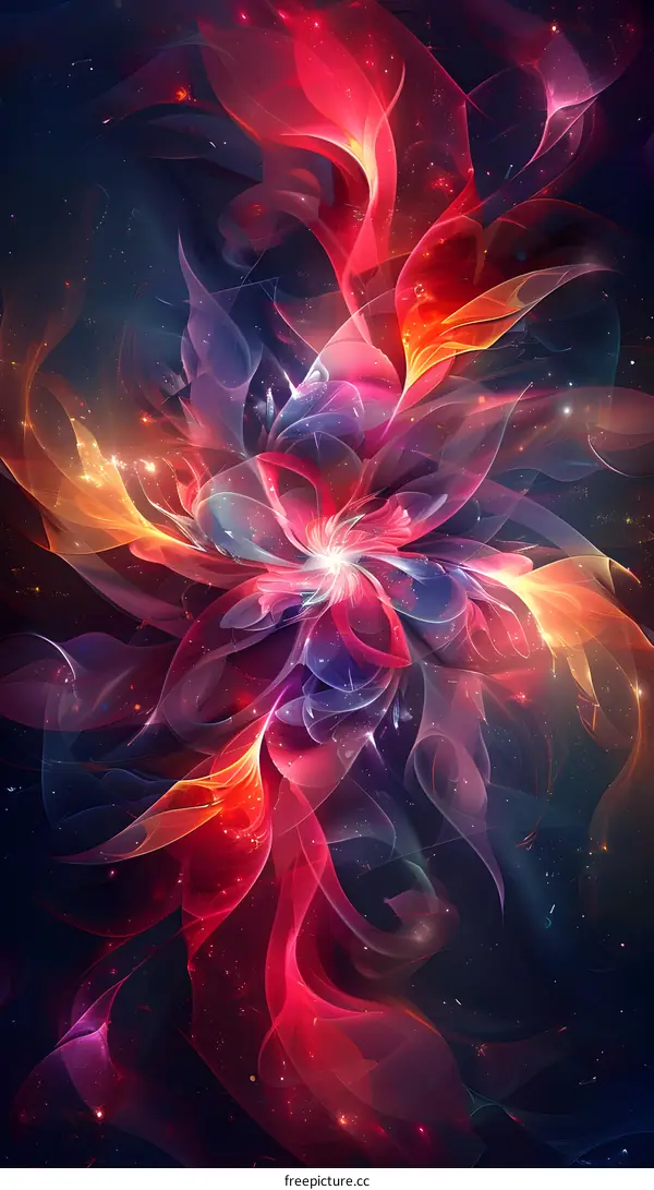 Artistic Illustration of a Flower