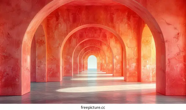 Pink Archway