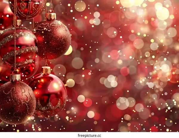 Red Christmas Ornaments