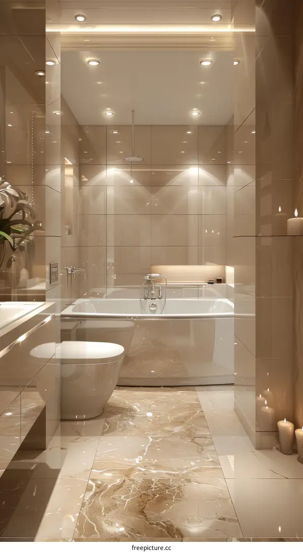 Luxury Modern Bathroom Interior Design