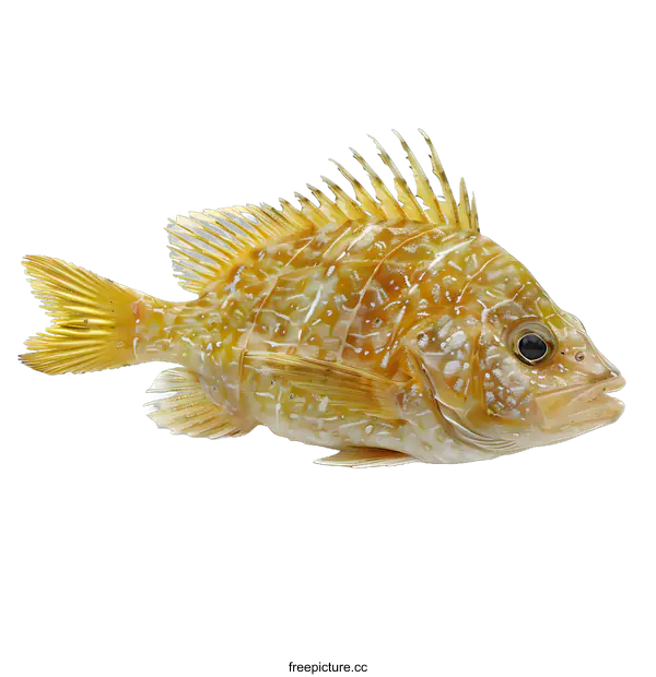 [Transparent Background PNG]A fish with a white background