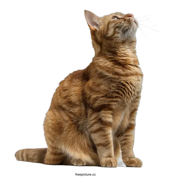 [Transparent Background PNG]Ginger Cat on transparent background