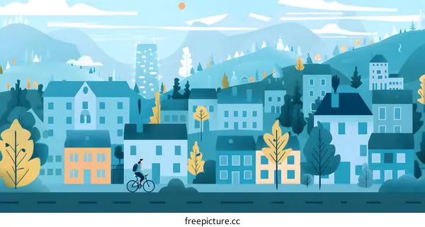 Cycling Through the Cityscape