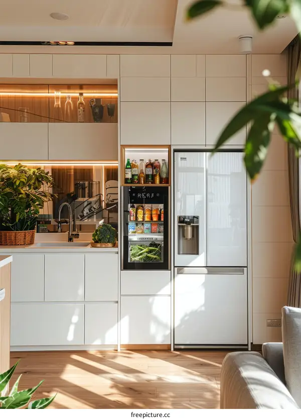 Modern White Kitchen