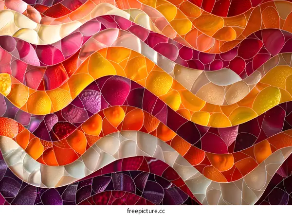 colorful abstract waves