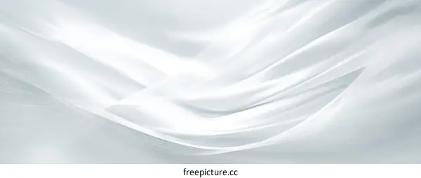 Elegant White Fabric Texture Design
