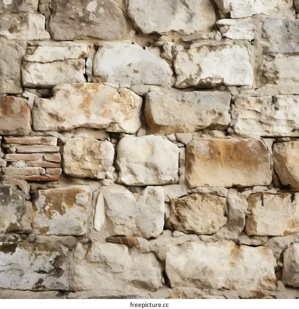 Ancient stone wall texture background