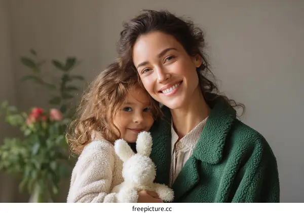 Mother and Daughter Portrait