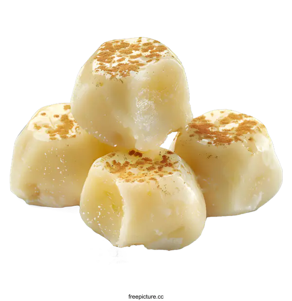 [Transparent Background PNG]Four Delicious Looking Pastries