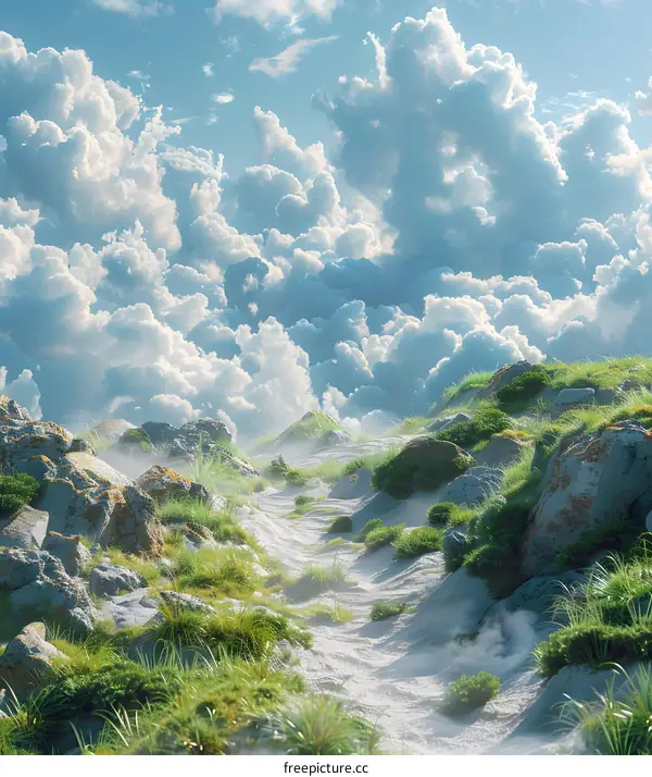 A Hill in the Clouds