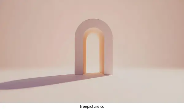 Abstract Archway Minimalist Design Background