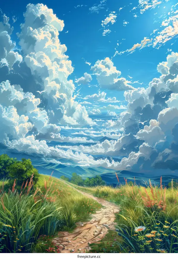 Majestic Mountain Clouds