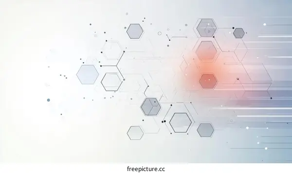 Abstract Geometric Shapes Background Design