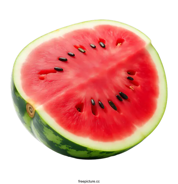 [Transparent Background PNG]Watermelon Slice Isolated On transparent background