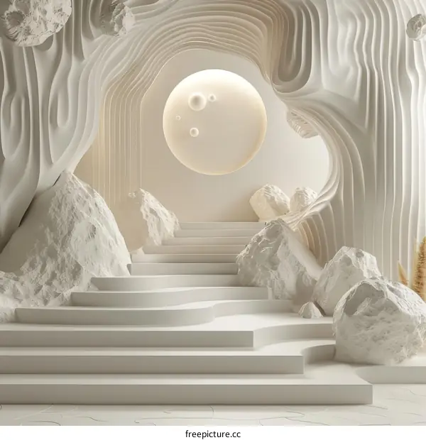 Abstract Minimalist Architectural Design