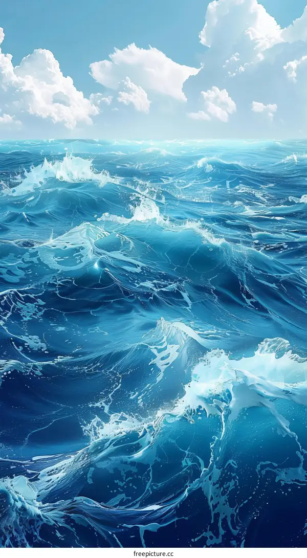 The vast ocean is full of mysteries and beauty