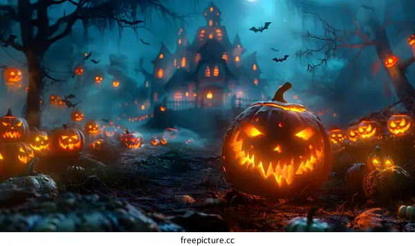 Halloween Jack-o-lantern