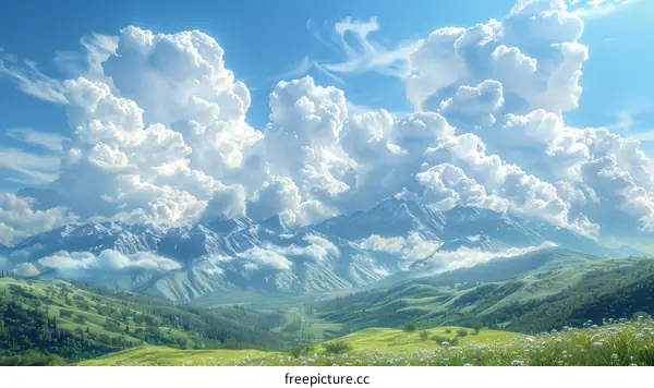 Beautiful Mountain Scenery