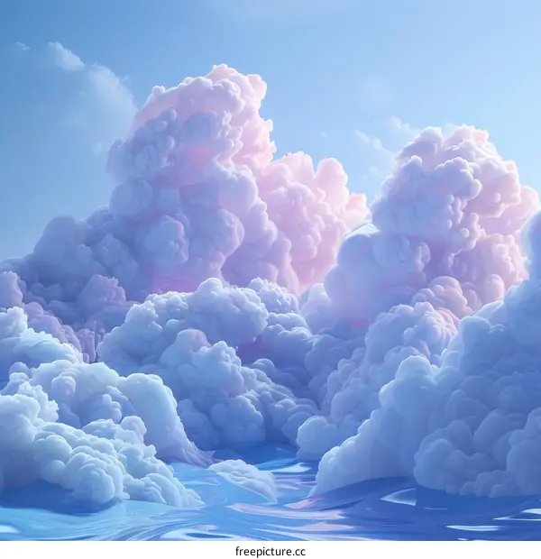 Mesmerizing Pastel Cloudscape