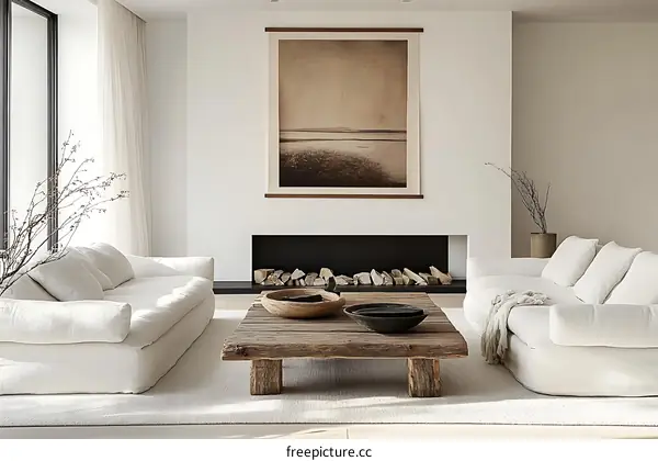 Modern Minimalist Living Room Interior Design